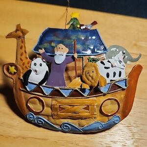 Noah's Ark with Animals Holiday Decoration/Ornament